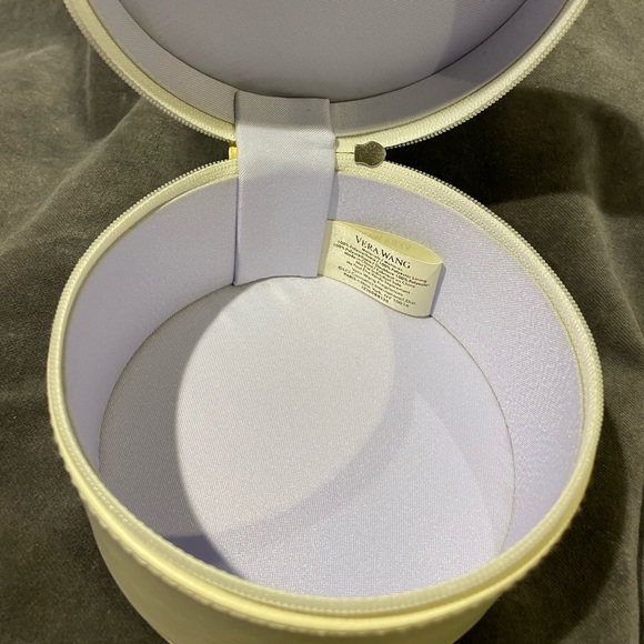 VERA WANG Jewelry Case Vanity Box Wedding Storage Organizer mAkeup Bag Trinket - Picture 4 of 7